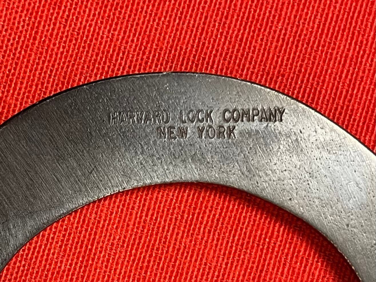 Original WWII U.S.N. Navy Marked Handcuffs Harvard Lock Company Hand & Leg Irons W/ Keys