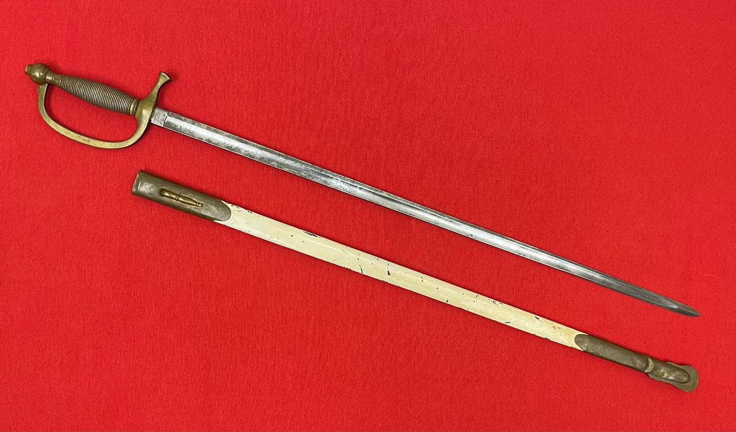 M1840 MUSICIAN’S SWORD BY EMERSON & SILVER DATED 1863 - Civil War Era