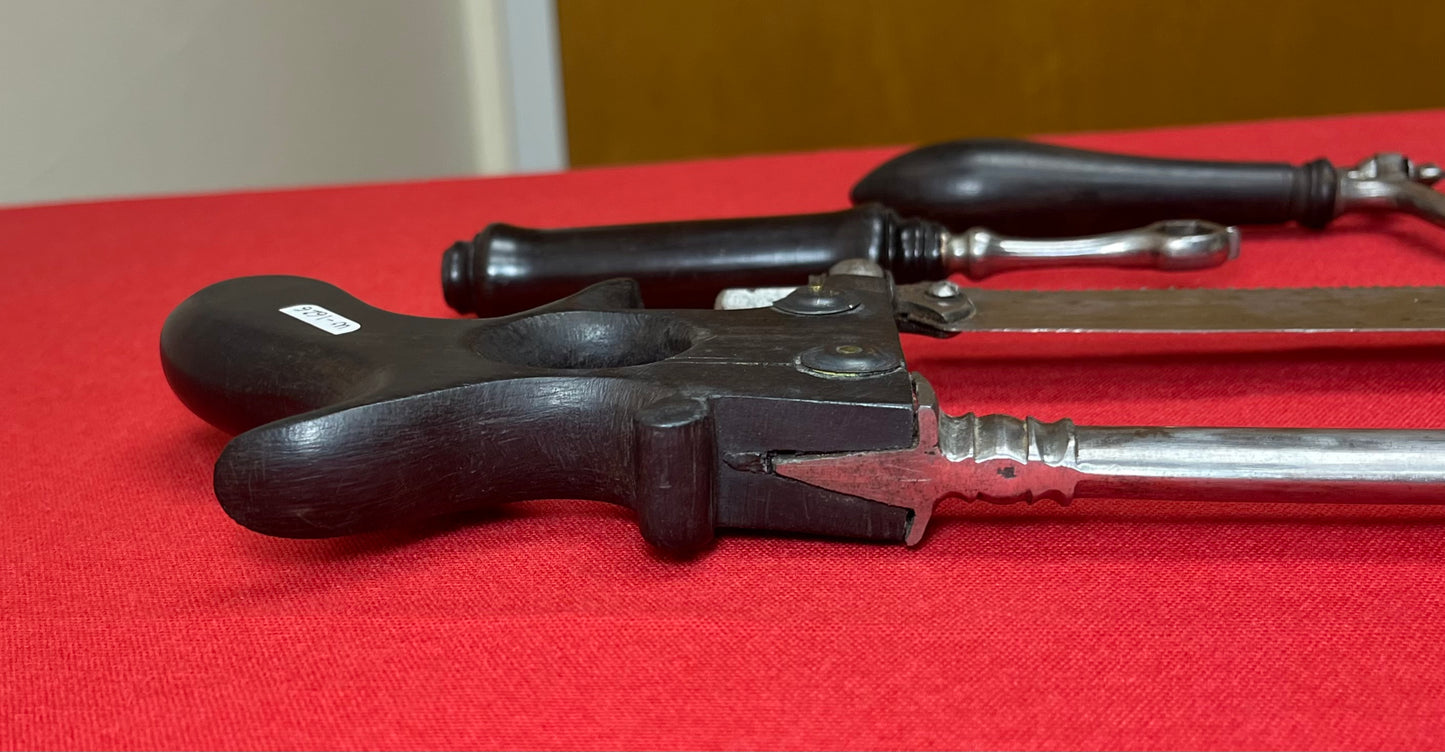 Revolutionary War Era Surgeon's Saw Set Ca. 1770-1780