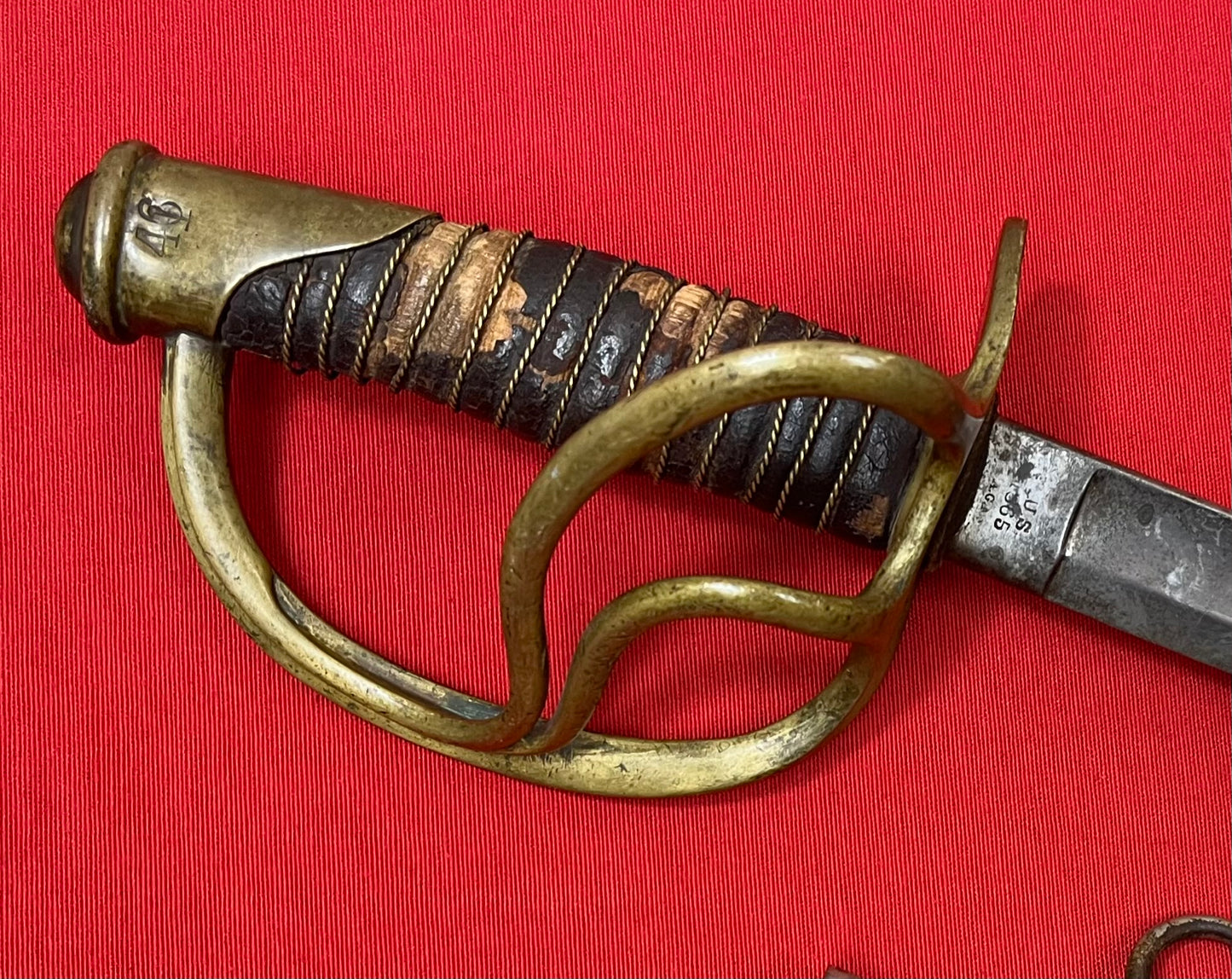 SCARCE - U.S. MODEL 1860 LIGHT CAVALRY SABER & SCABBARD BY - C. ROBY