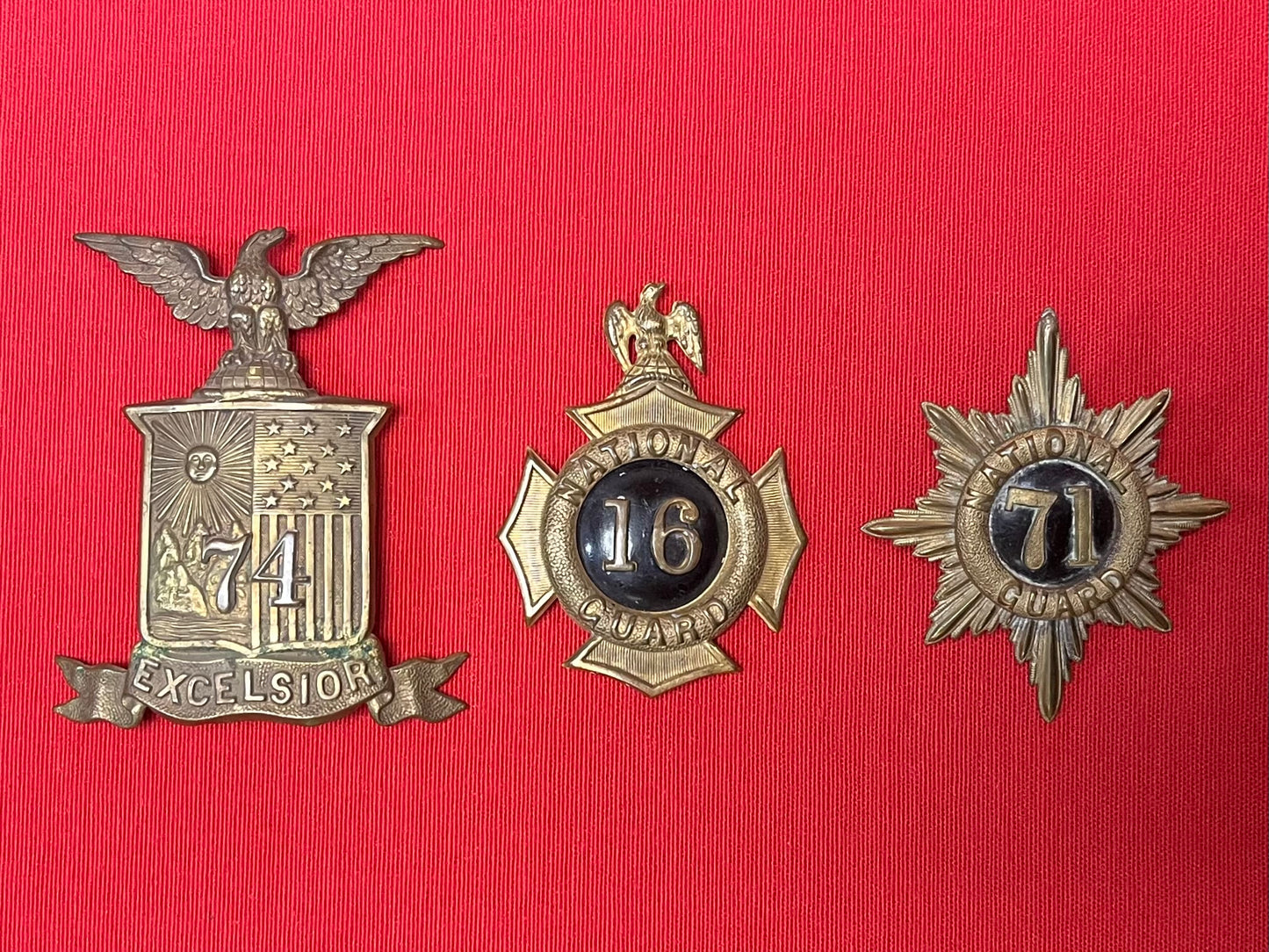 U.S. Indian Wars / Spanish American War - New York National Guard Cap & Insignia