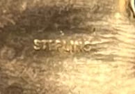 WWII USAAF 3” AERIAL GUNNER WINGS BRACELET - .925 STERLING