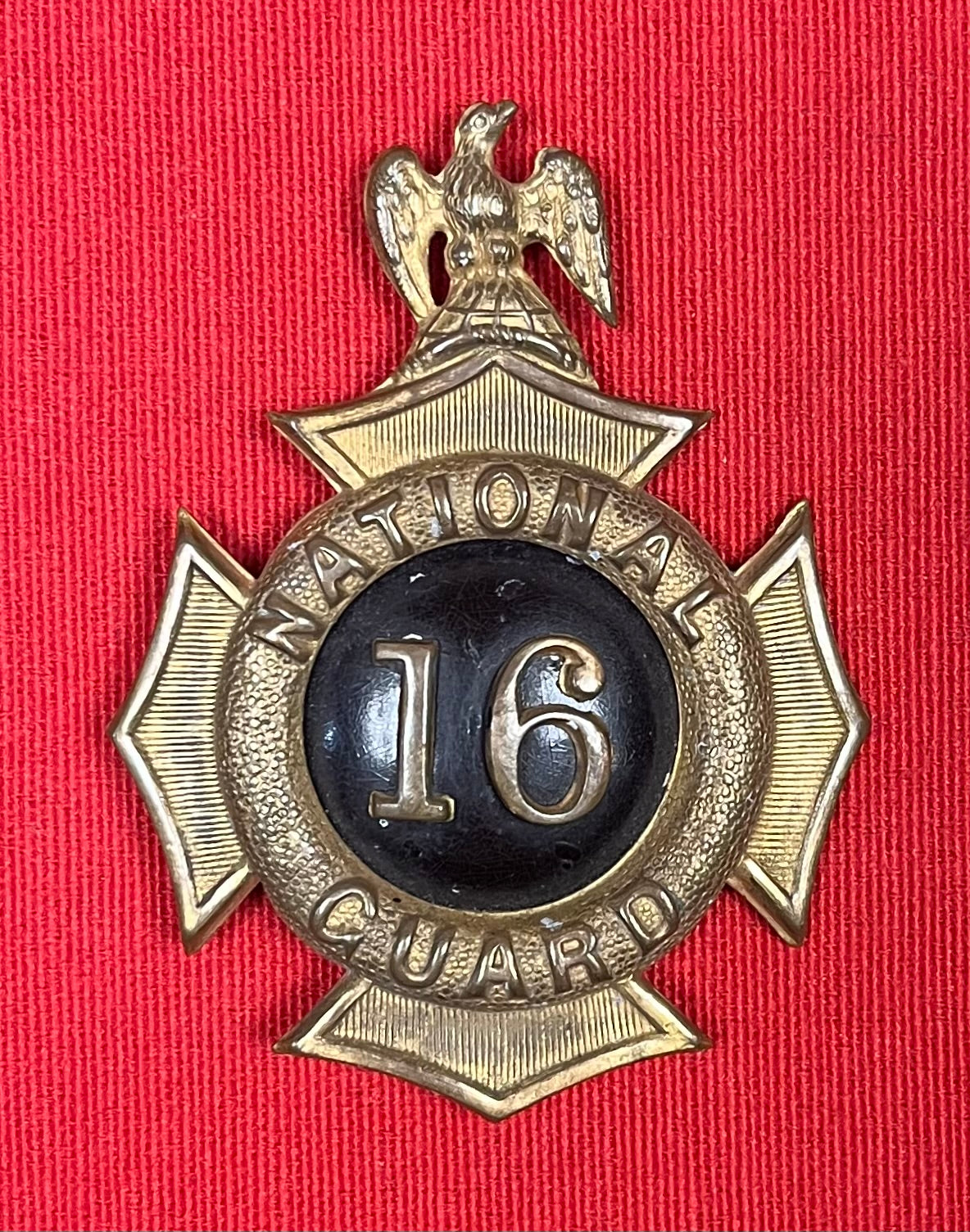 U.S. Indian Wars / Spanish American War - New York National Guard Cap & Insignia