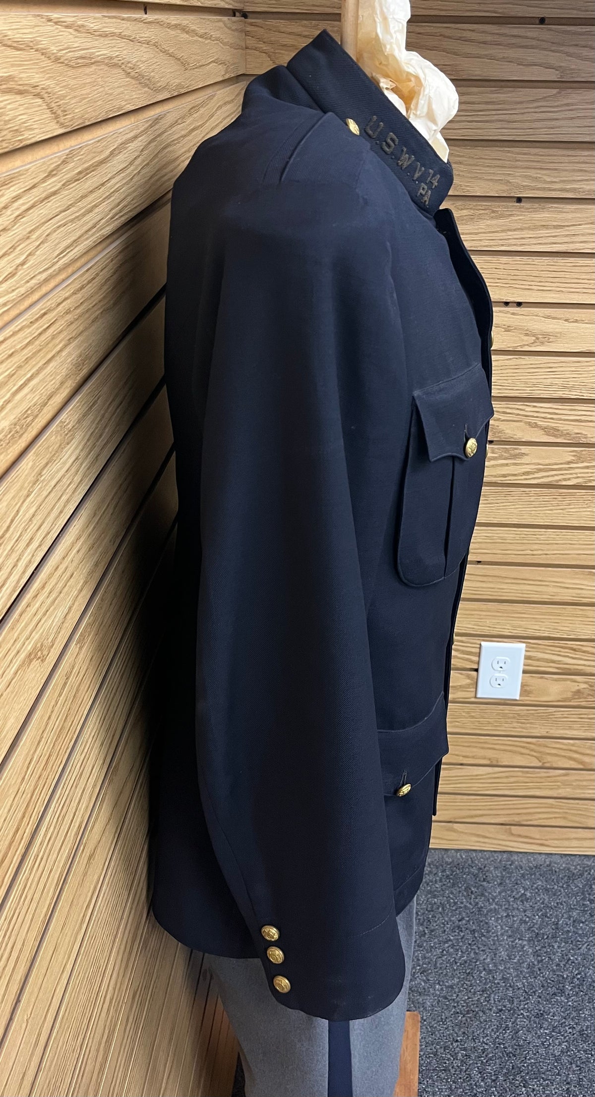 U.S. SPANISH AMERICAN WAR VETERAN’S UNIFORM - 14TH P.A. (NAMED) WILLIAM HUDSON