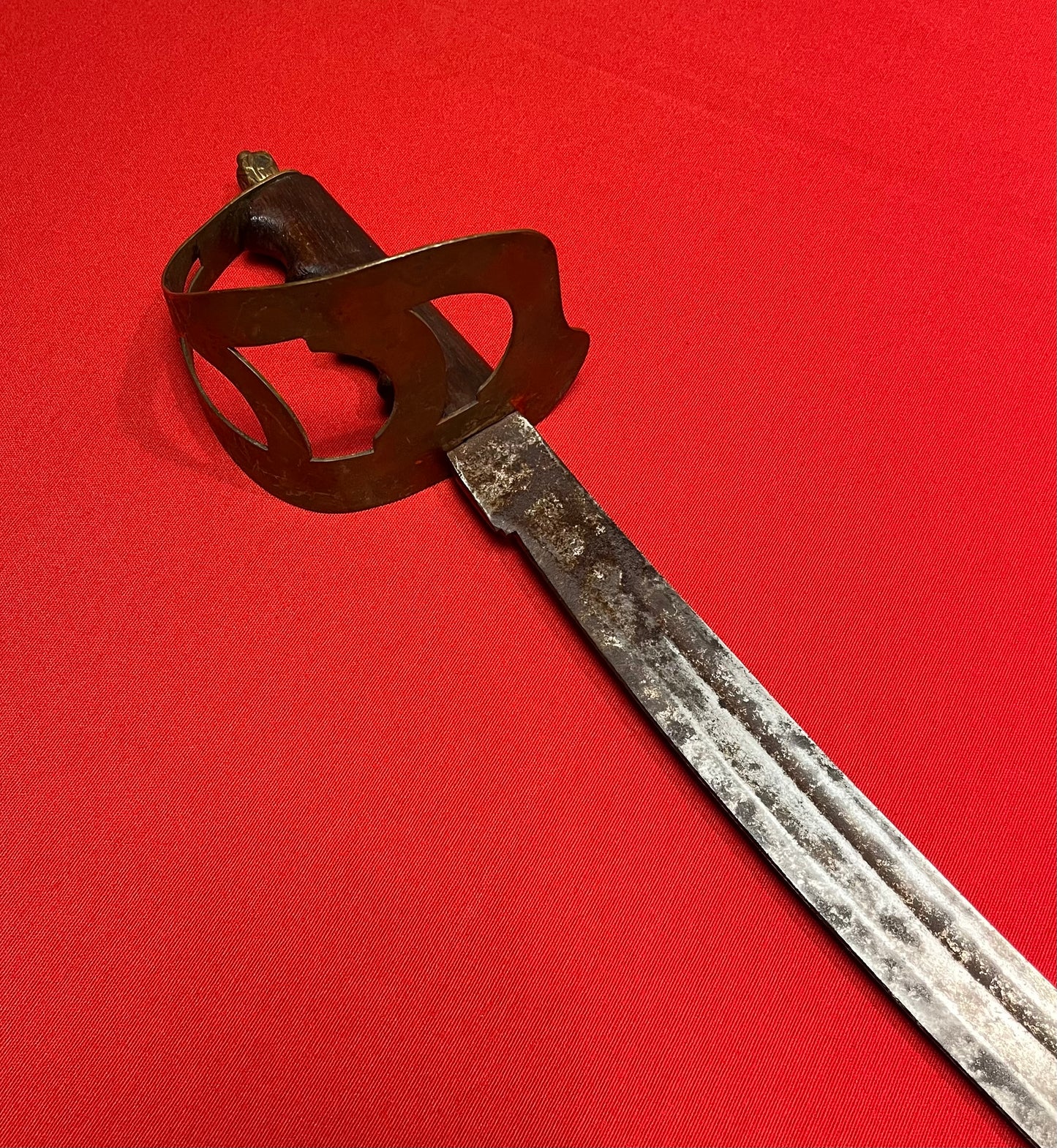 M1895 Dutch Klewang Naval Cutlass-Sword WW2 Japanese Altered "Trench Art" Handle
