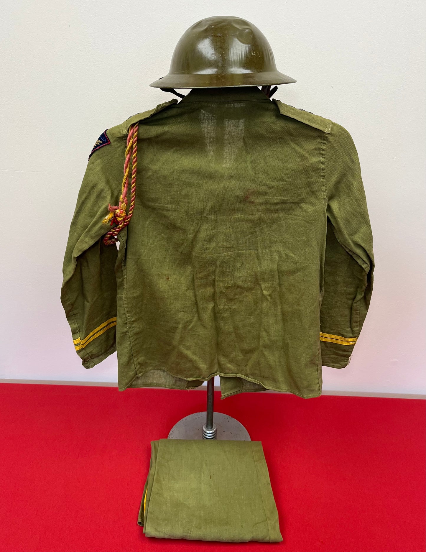 WW1 Era U.S. Child's (Small Size) Uniform Jacket, Pants & Helmet