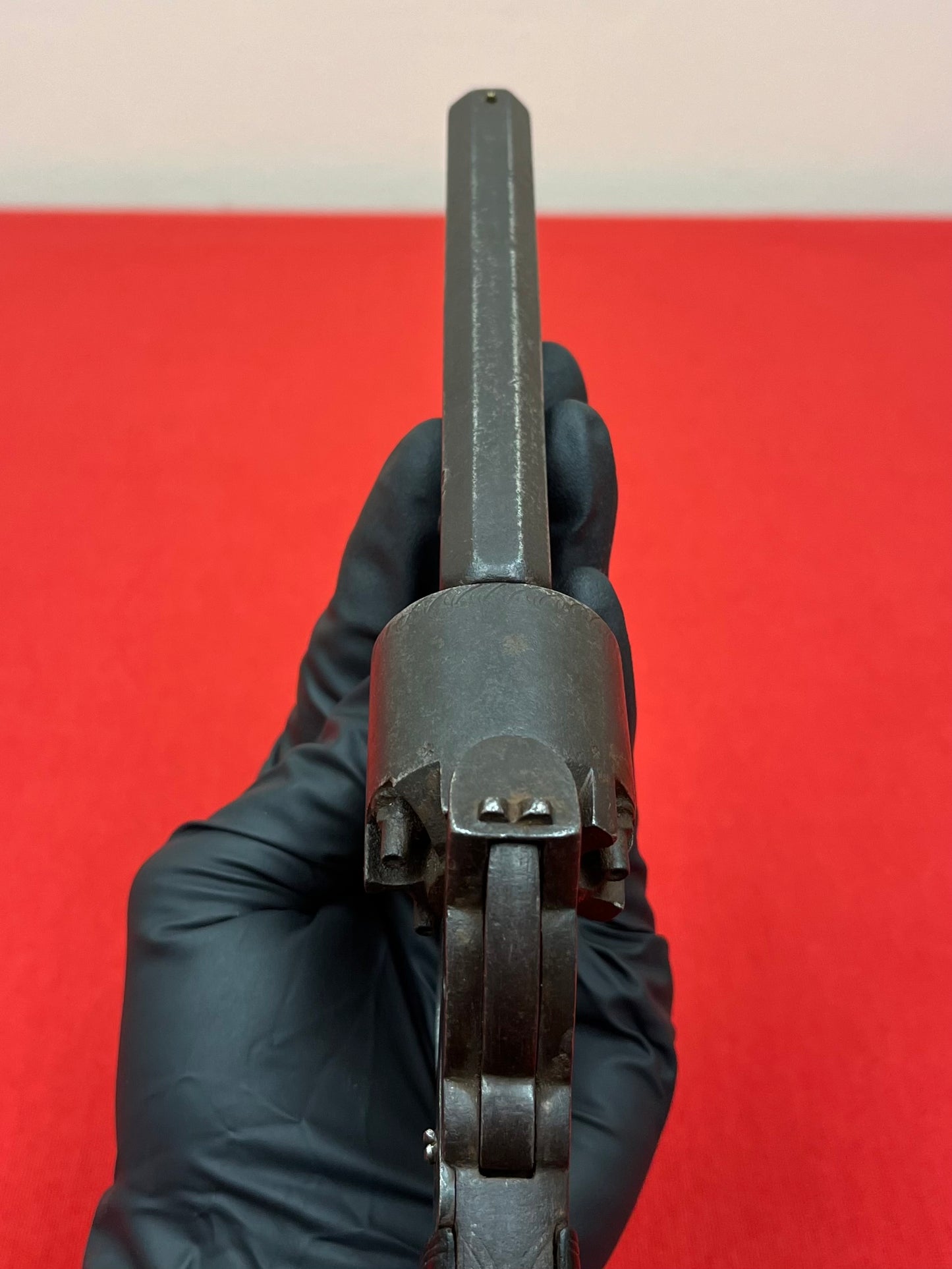 Civil War Era Webley-Bentley .44Cal Double Action Revolver W/ British Proof Marks Circa 1850s