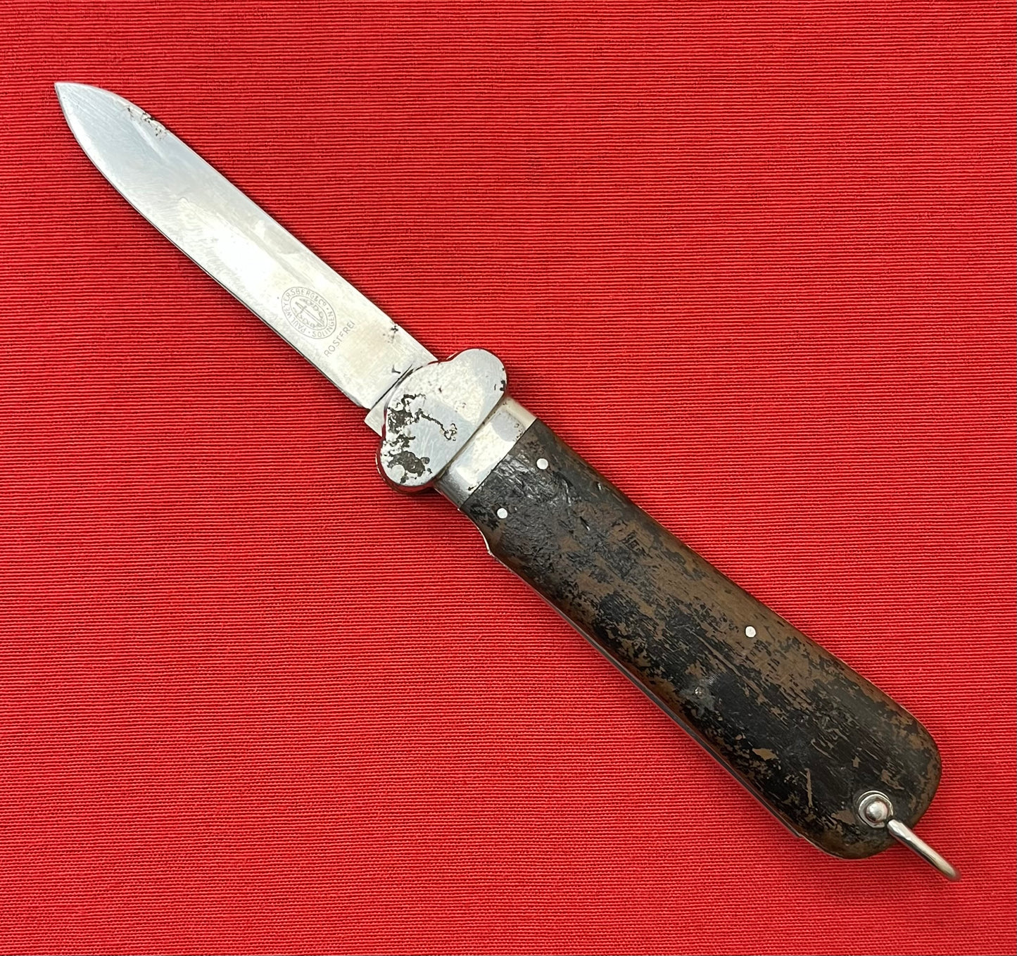 WWII German 1st Model Luftwaffe Fallschirmjäger Gravity Knife by Paul Weyersberg & Co
