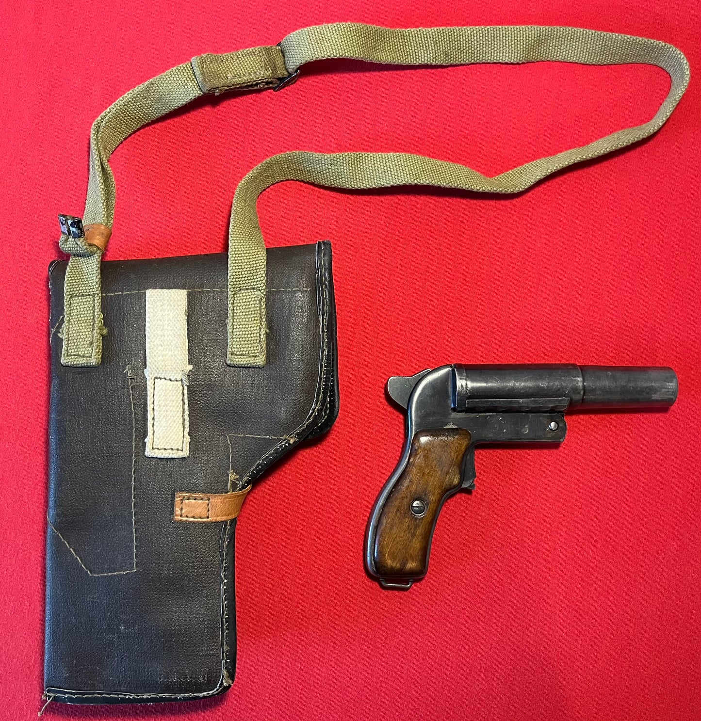 WW2 M1944 Russian Signal / Flare Pistol Model 1944 - Spsh2 (Documented)