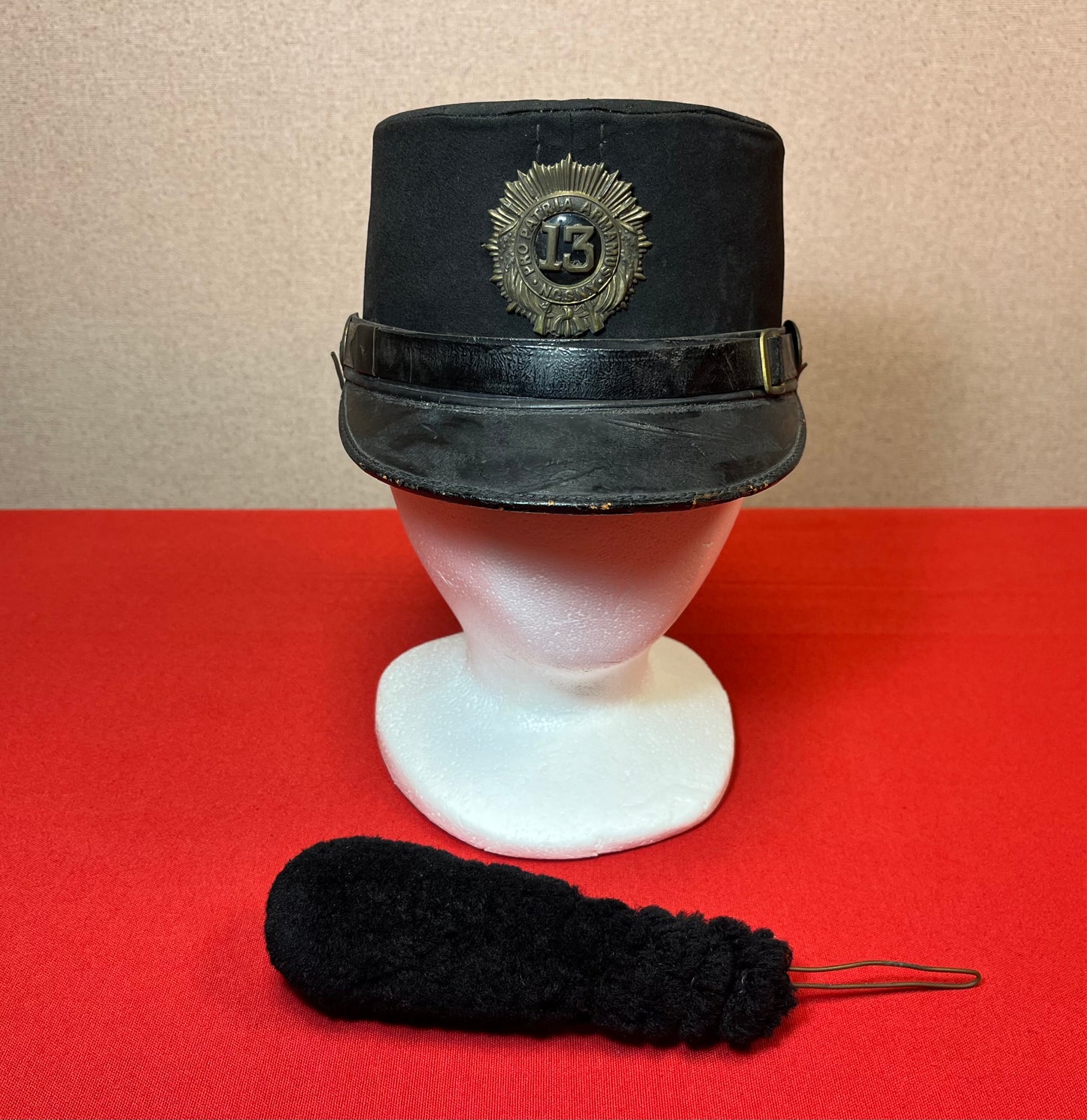 U.S. Indian Wars / Spanish American War - New York National Guard Cap & Insignia