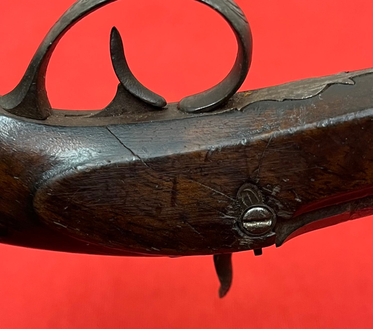 1840's French Traveler's Single Shot Percussion Pistol - Civil War Era