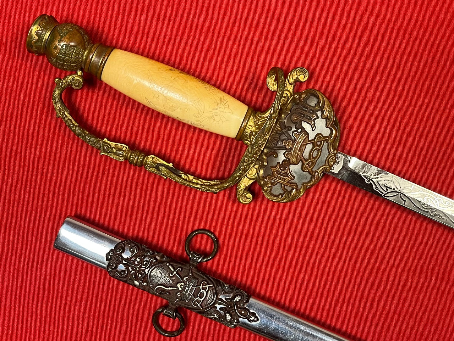 1880-90’s Patriarchs Militant Fraternal Order Sword Odd Fellows Named