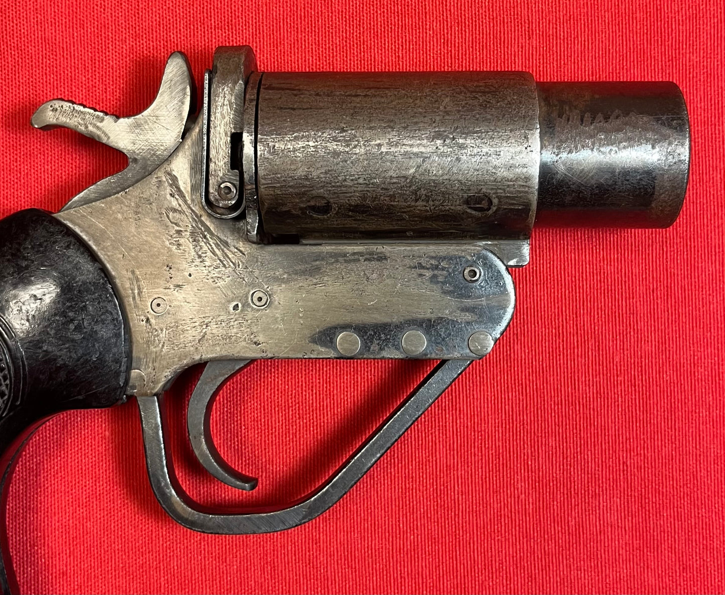 Original British WWII Molins No.2 Mk.5 Flare Signal Pistol for Armored Fighting Vehicles - Circa 1940