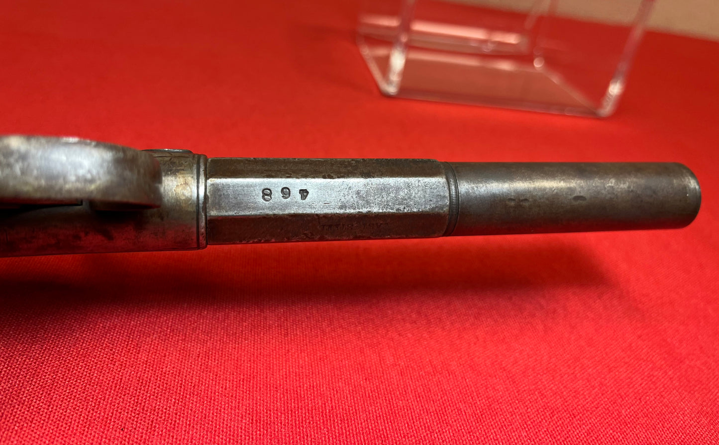 1850’s ALLEN & THURBER PERCUSSION BOOT PISTOL .36 CAL WORCESTER,MA / CIVIL WAR ERA