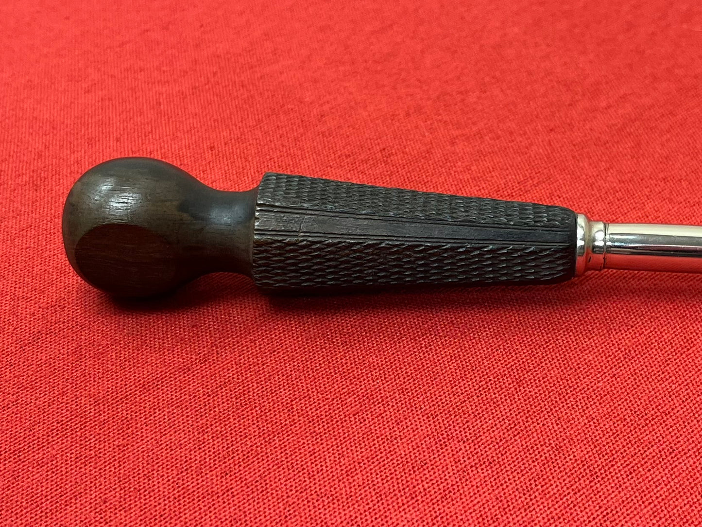 1800'S OBSTETRICAL DECAPITATING HOOK by HILLS & CO.- ANTIQUE MEDICAL EQUIPMENT