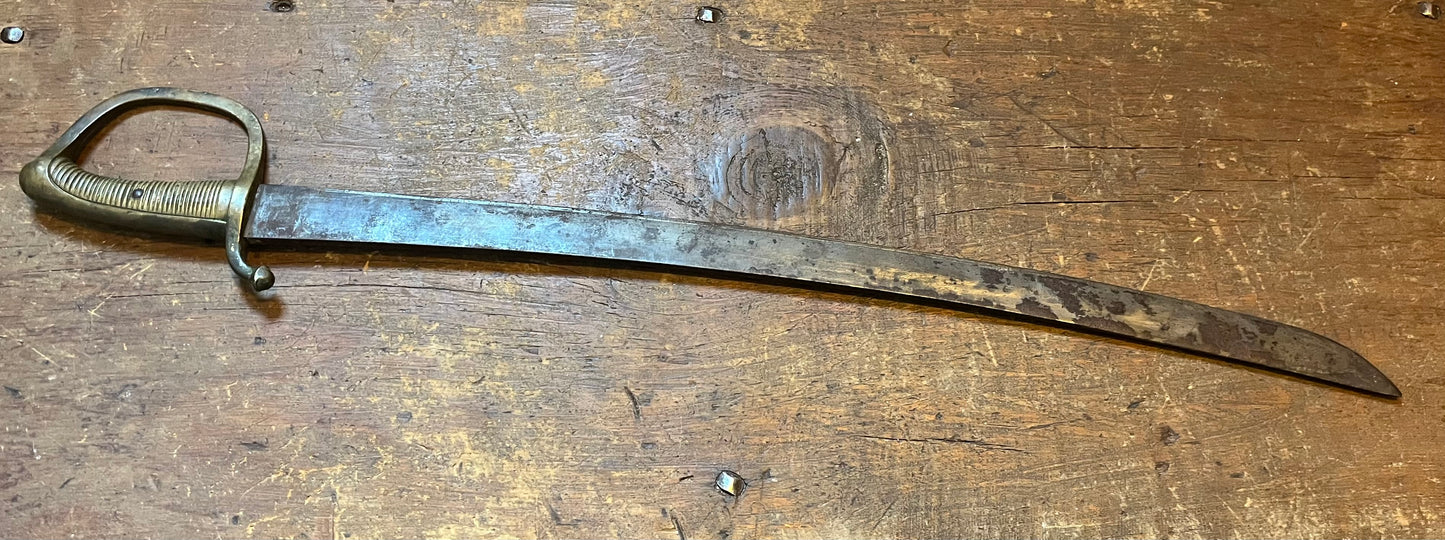 M1819 Dutch Infantry/Artillery Short Sword Dated 1874
