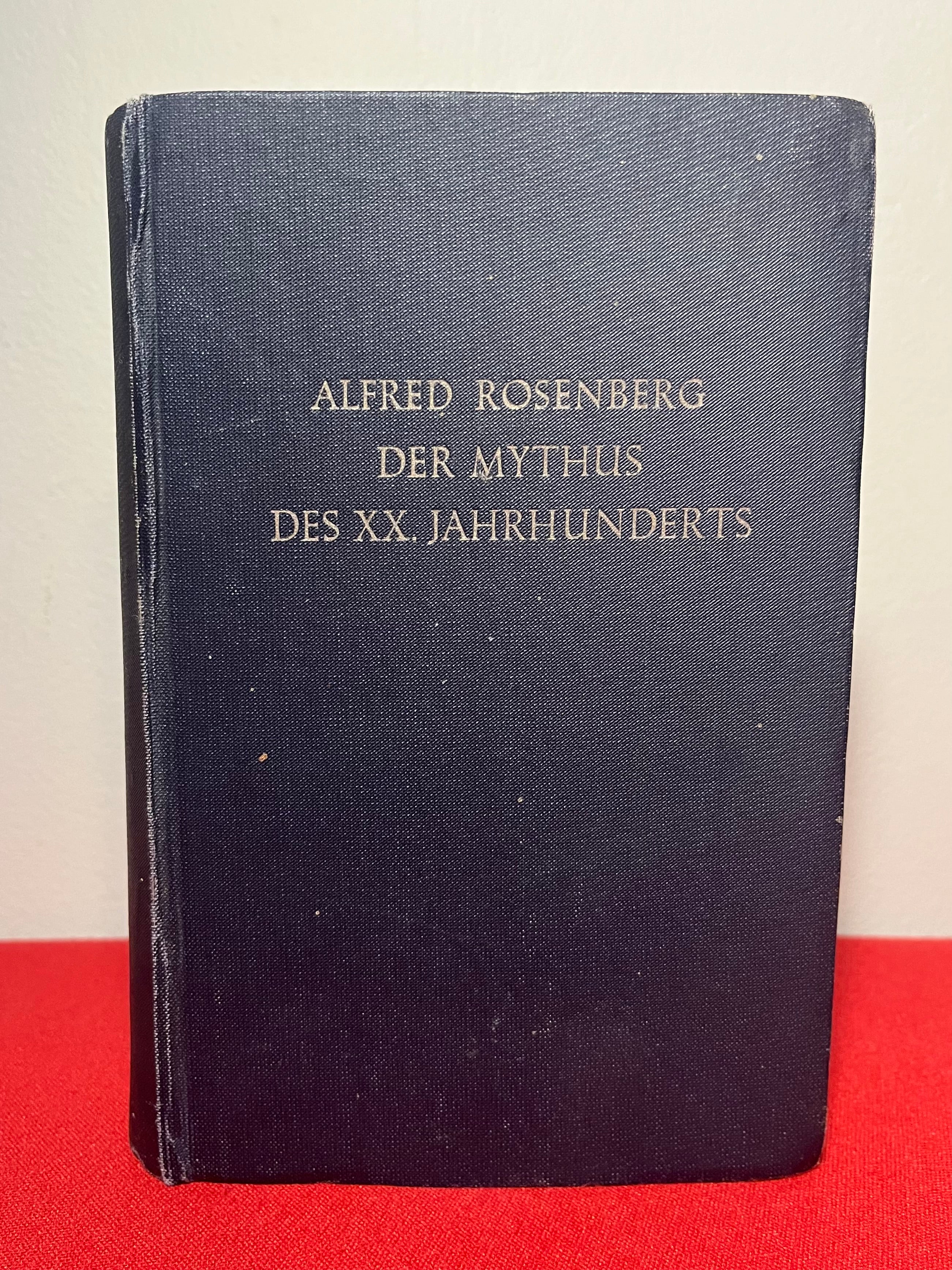 Alfred Rosenberg - Der Mythus 1943 German “War-Time” Issue Book – War ...