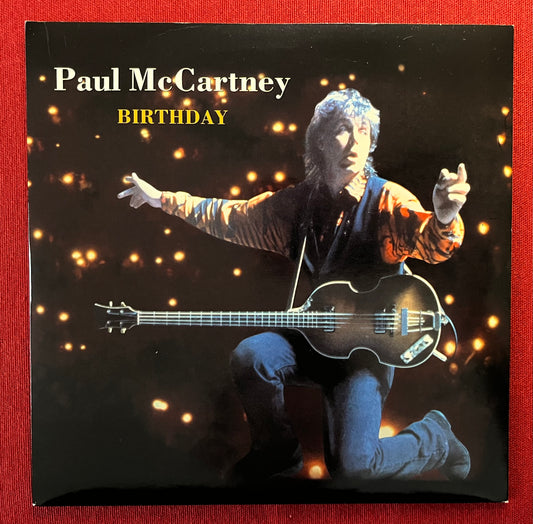The Beatles (Paul McCartney) - Birthday 7” 45 RPM Record 1990 OG / UK Pressing￼