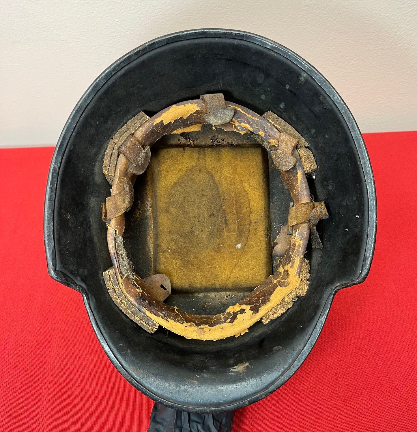 Original WWII German M34 Police Helmet