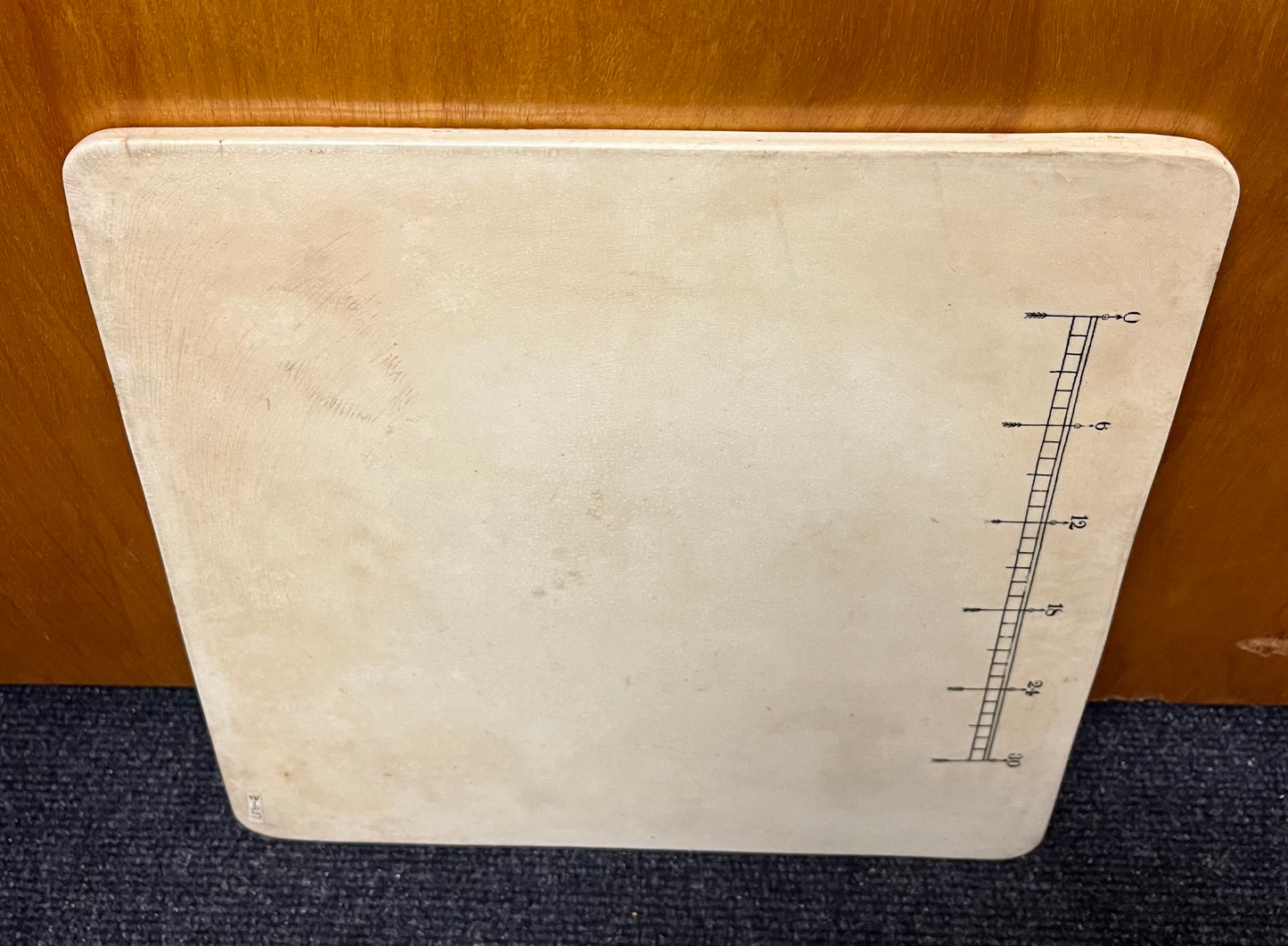 19th Century Pharmacist Chemist Apothecary Pill Tile Slab Ironstone #2