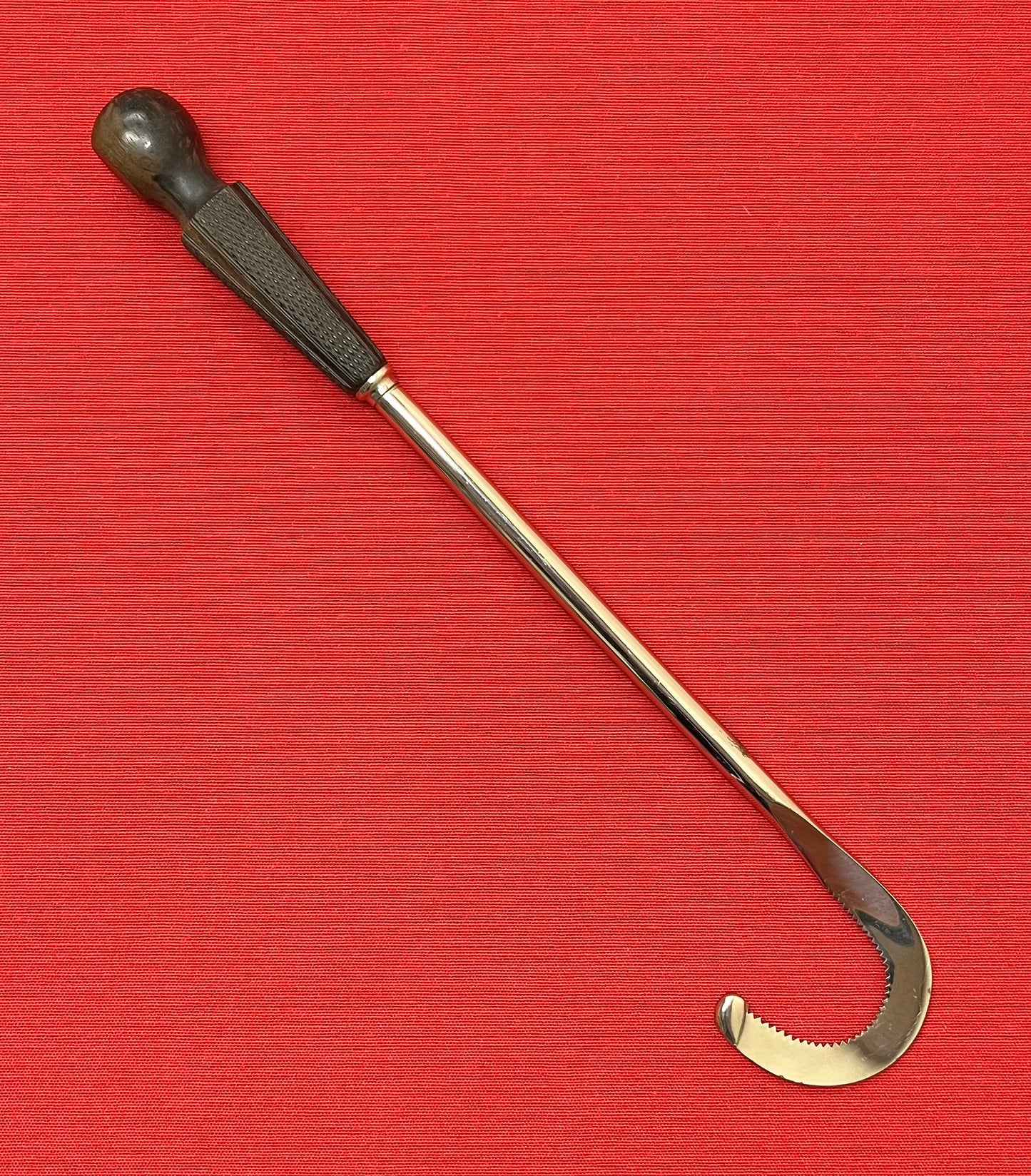 1800'S OBSTETRICAL DECAPITATING HOOK by HILLS & CO.- ANTIQUE MEDICAL EQUIPMENT
