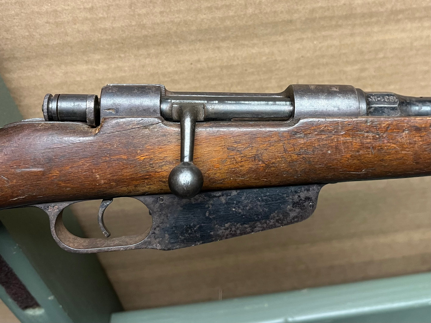 WWll Italian ONB Fascist Youth Balilla Blank Firing M1891 Carcano Child’s Training Rifle