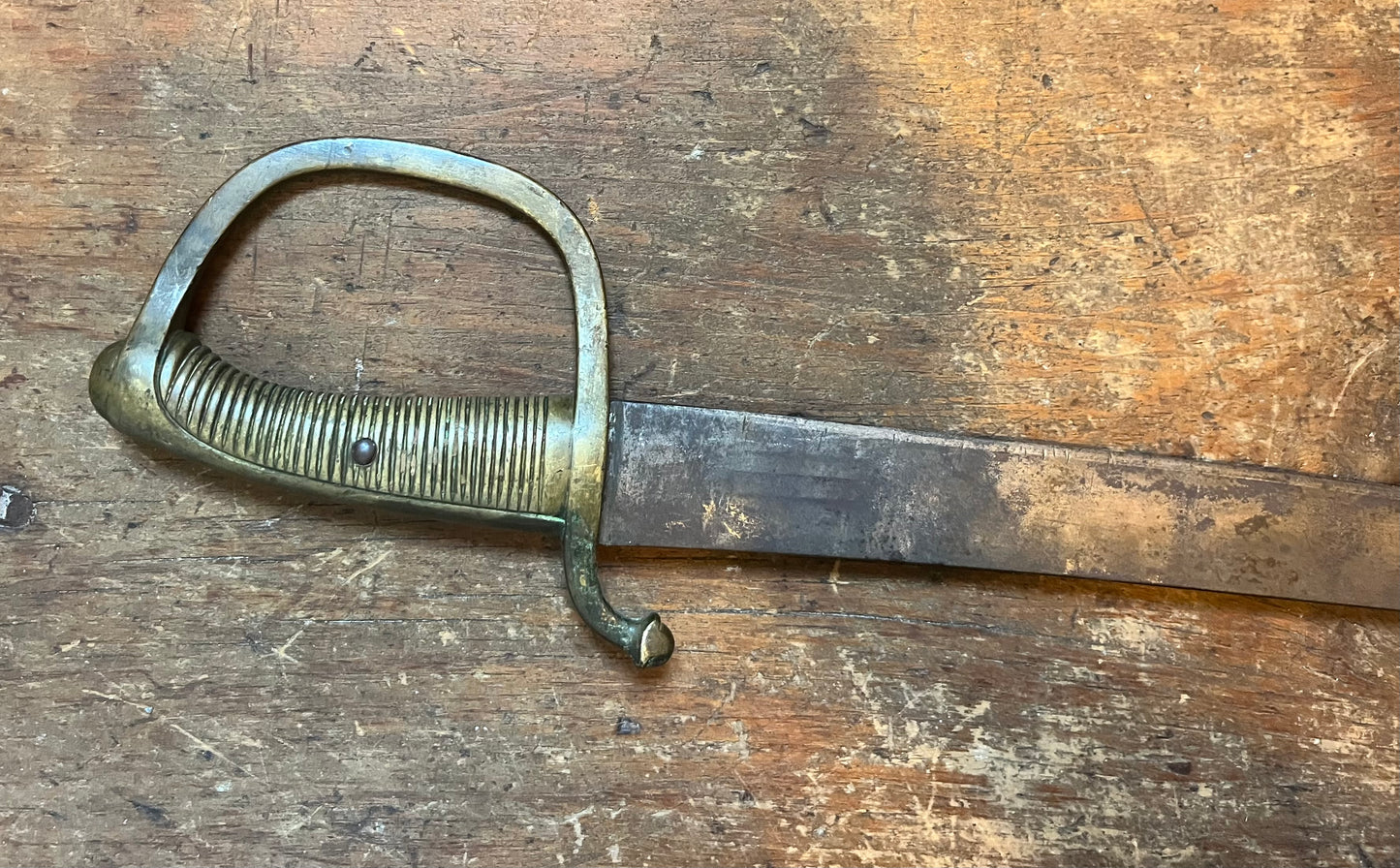 M1819 Dutch Infantry/Artillery Short Sword Dated 1874