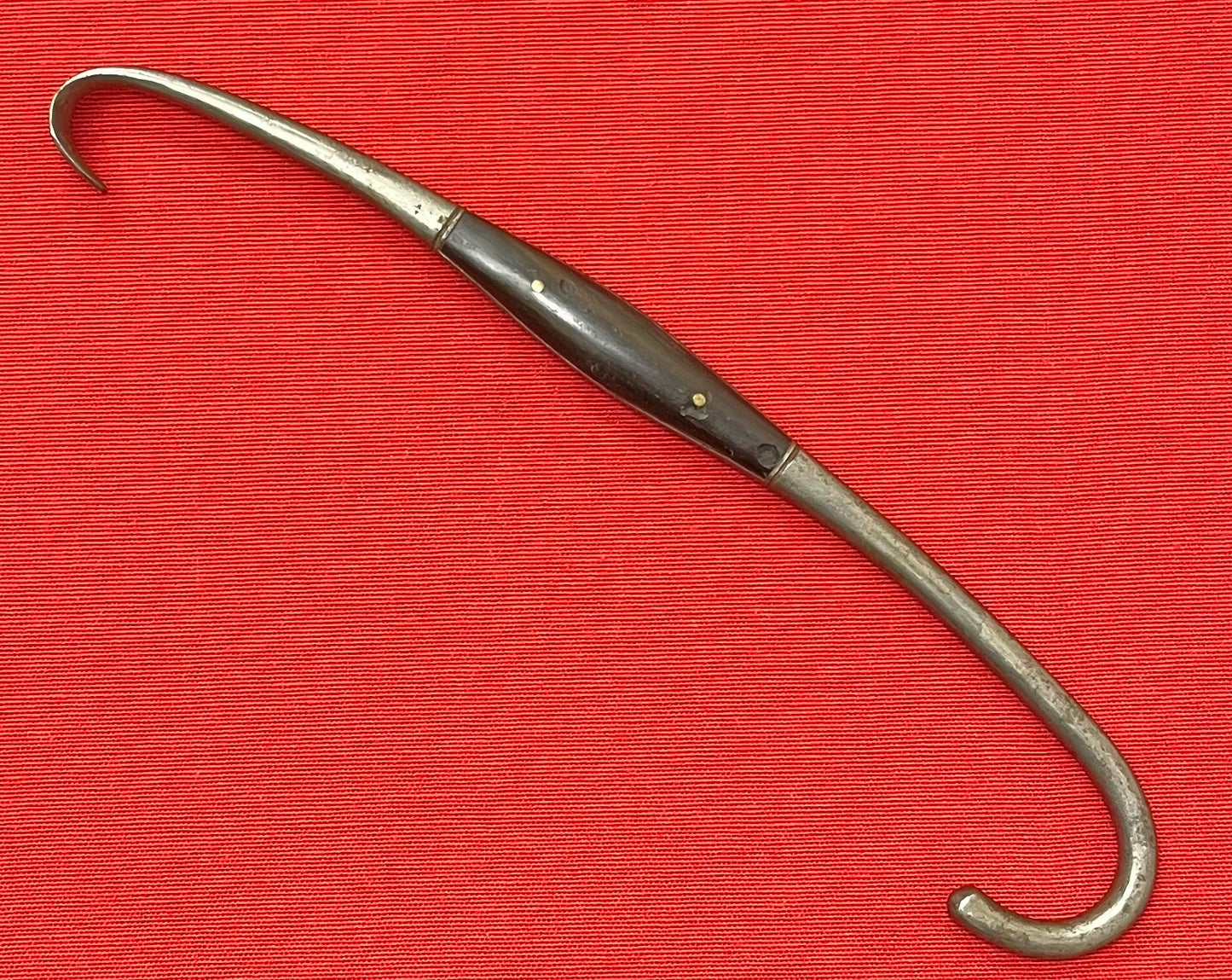 C.1855 Obstetric (Child Delivery) Blunt Hook & Crochet Set-Ferris & Co. Bristol