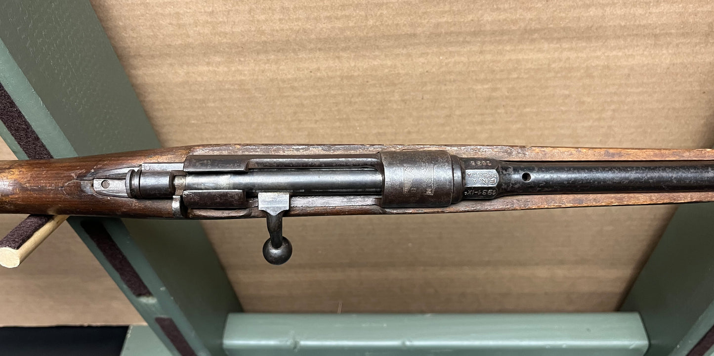 WWll Italian ONB Fascist Youth Balilla Blank Firing M1891 Carcano Child’s Training Rifle