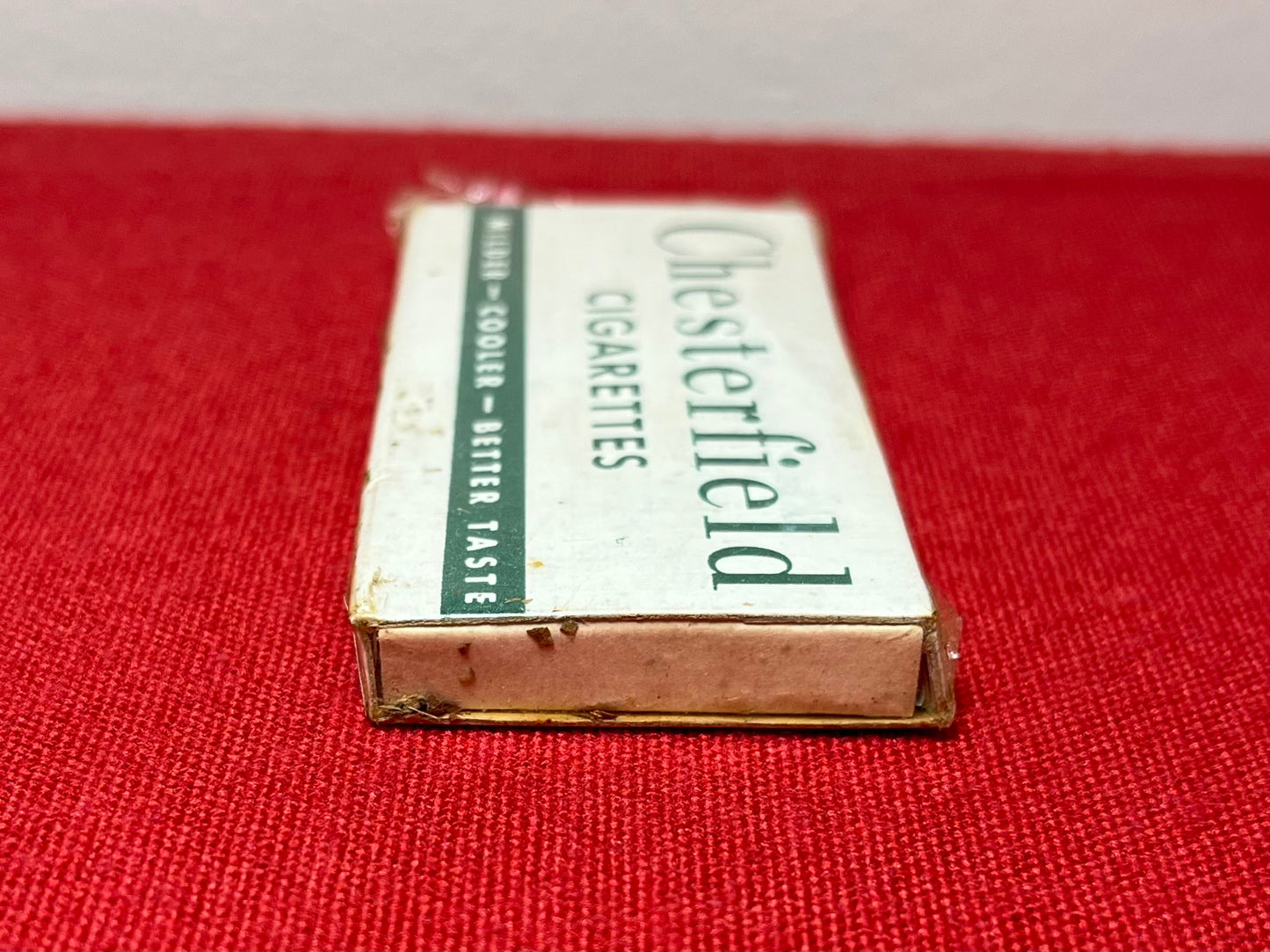 ORIGINAL WWll U.S. ISSUED CHESTERFIELD CIGARETTES K-RATION PACK