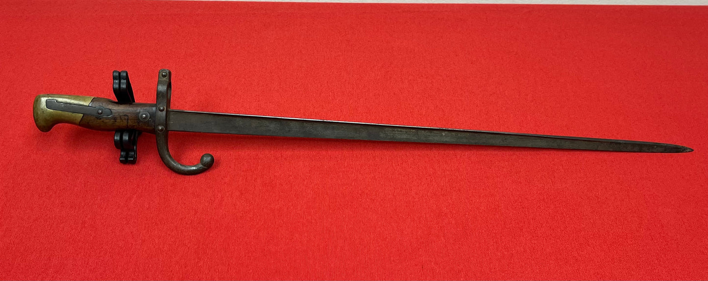 M1874 French Gras Bayonet Dated 1876
