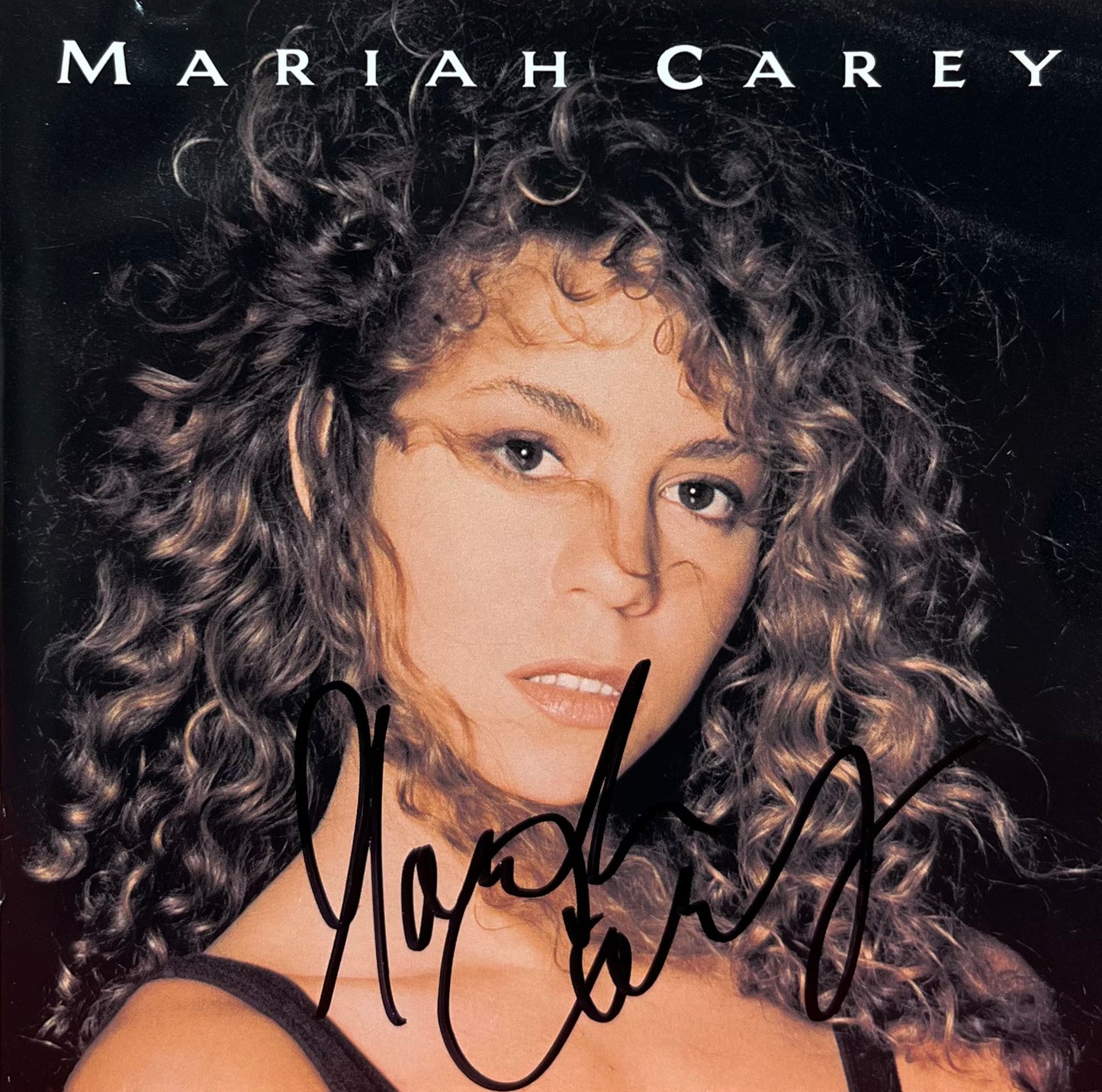 Mariah Carey - Hand Signed CD Insert Self-Titled 1990