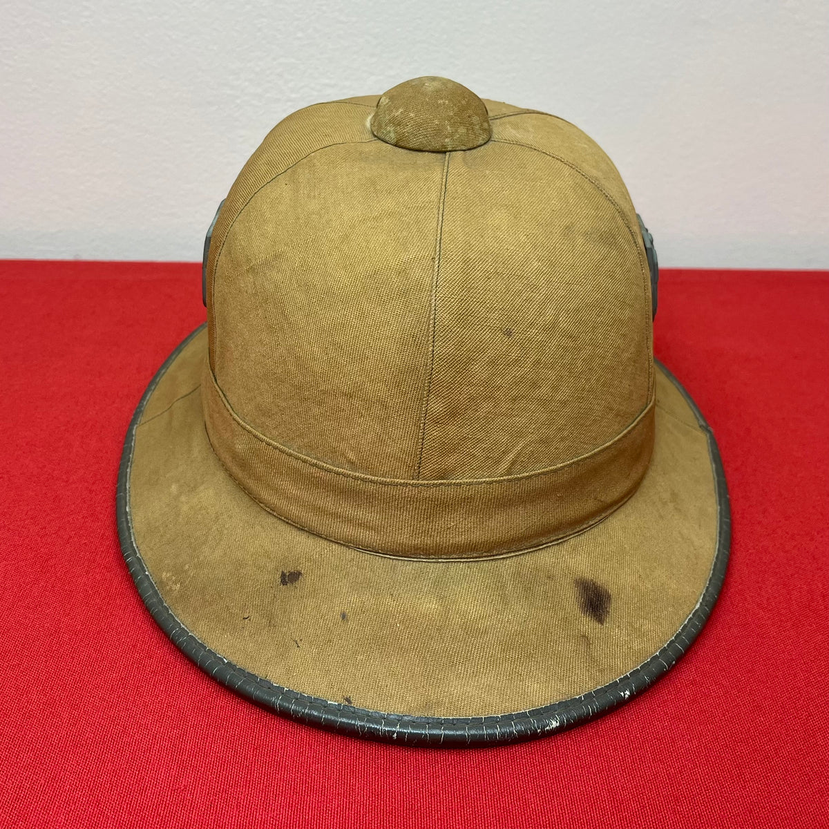Original WWII German Heer Army Tropical Pith Helmet 1st Pattern