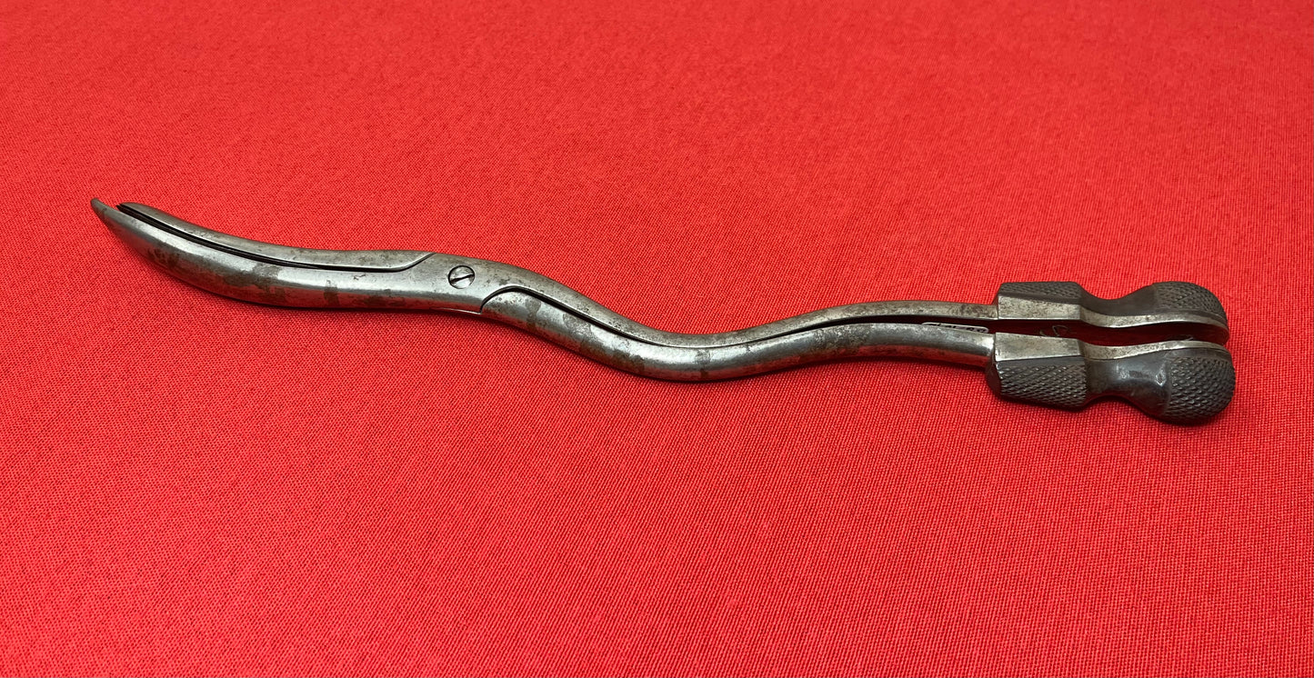 EARLY 1800’S CRANIOCLAST FORCEPS - ANTIQUE MEDICAL EQUIPMENT (CIVIL WAR ERA) #2