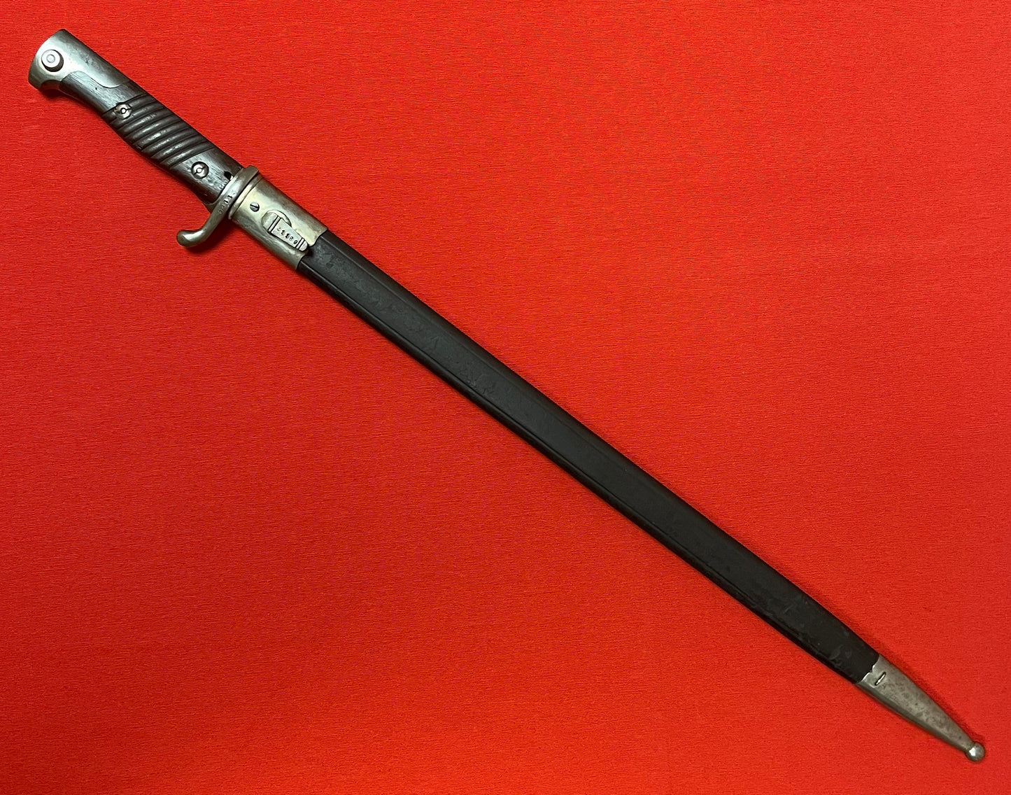 WW1 Era M1898 German "Quill Point" Bayonet W/ Matching Numbers by Simson & Co Suhl