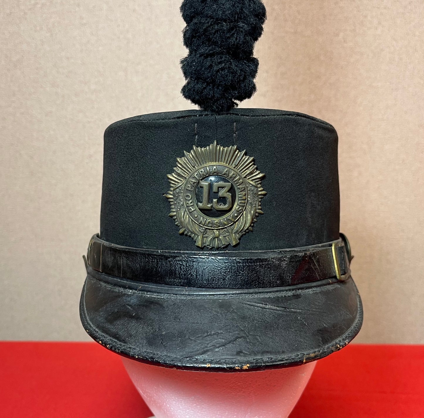 U.S. Indian Wars / Spanish American War - New York National Guard Cap & Insignia
