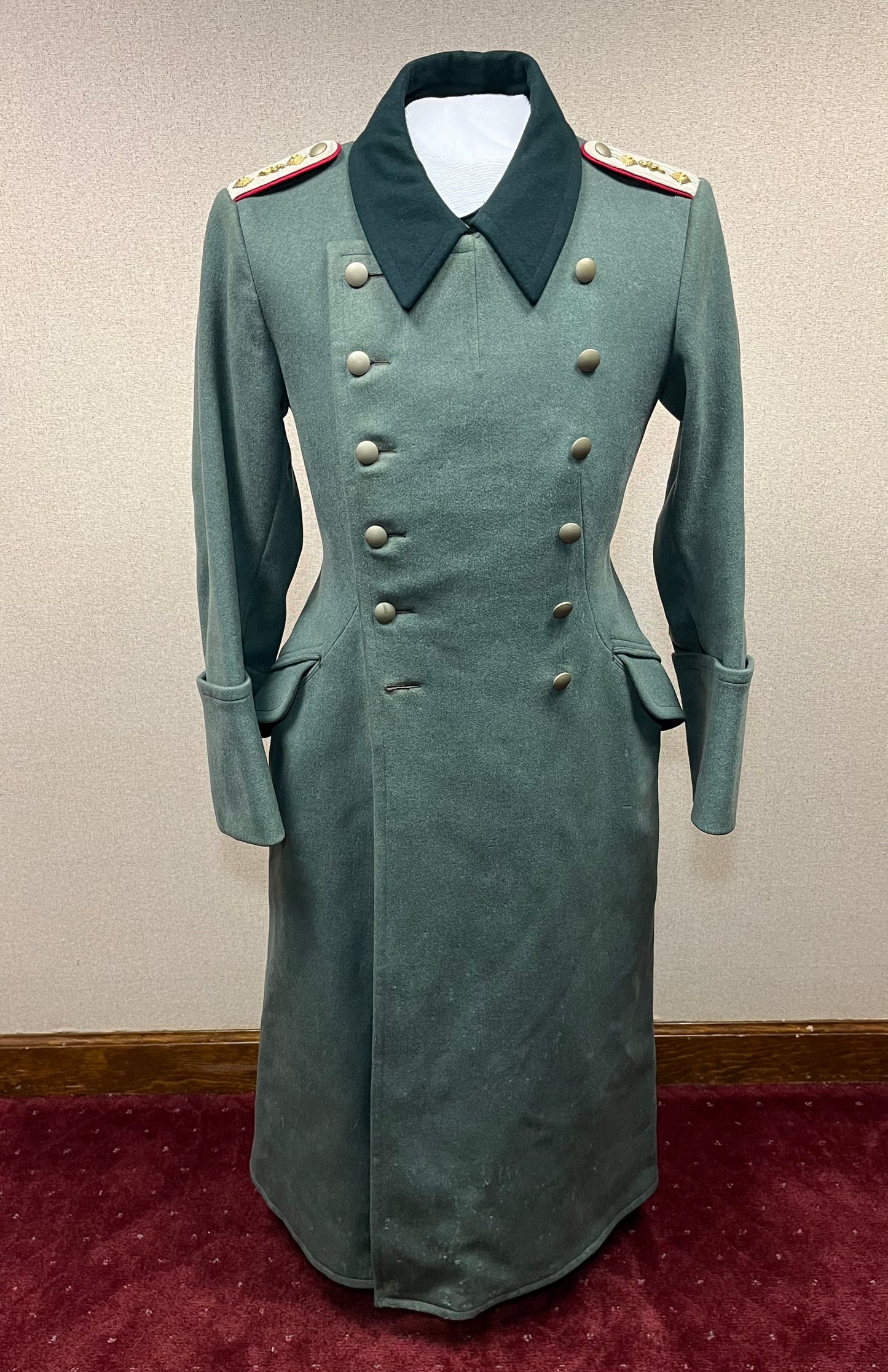 Authentic WW2 German Veterinary Officer’s Greatcoat / Trench Coat Marker’s Label