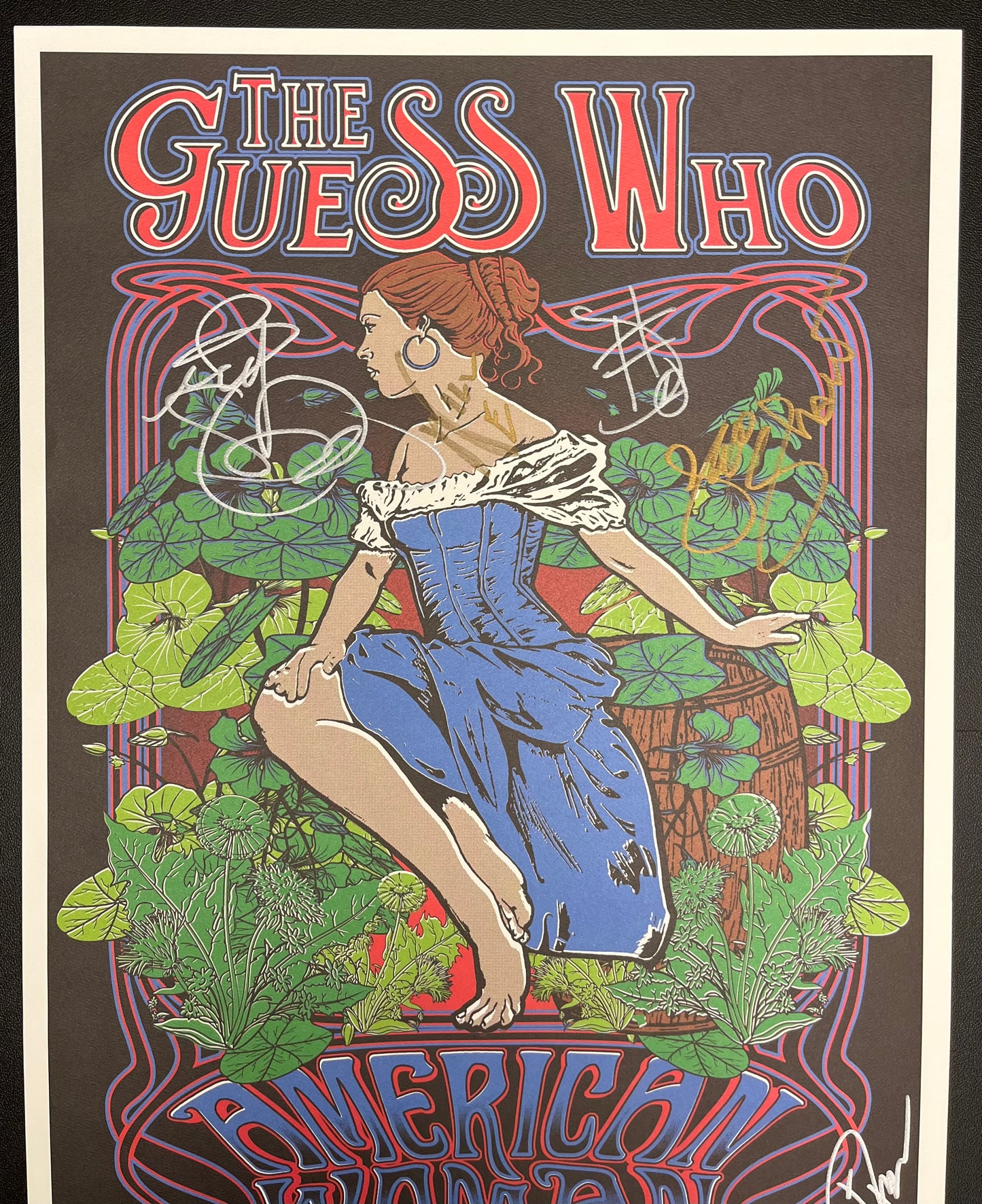 The Guess Who - American Women Signed / Autographed Poster Limited Edition 70/500
