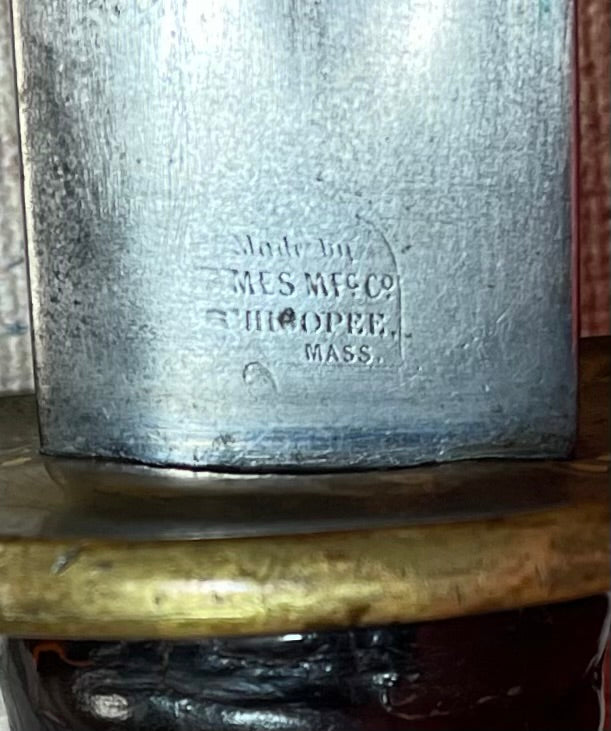 Original U.S. Civil War M1860 Naval Cutlass-Sword by Ames Mfg. Co. Dated 1862