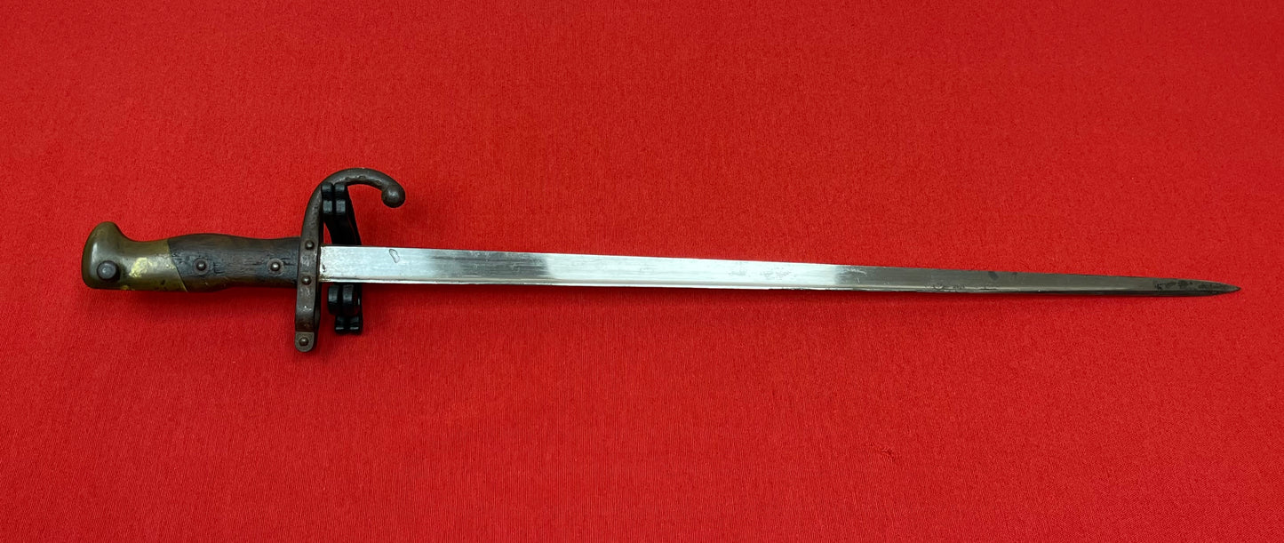 M1874 French Gras Bayonet Dated 1877