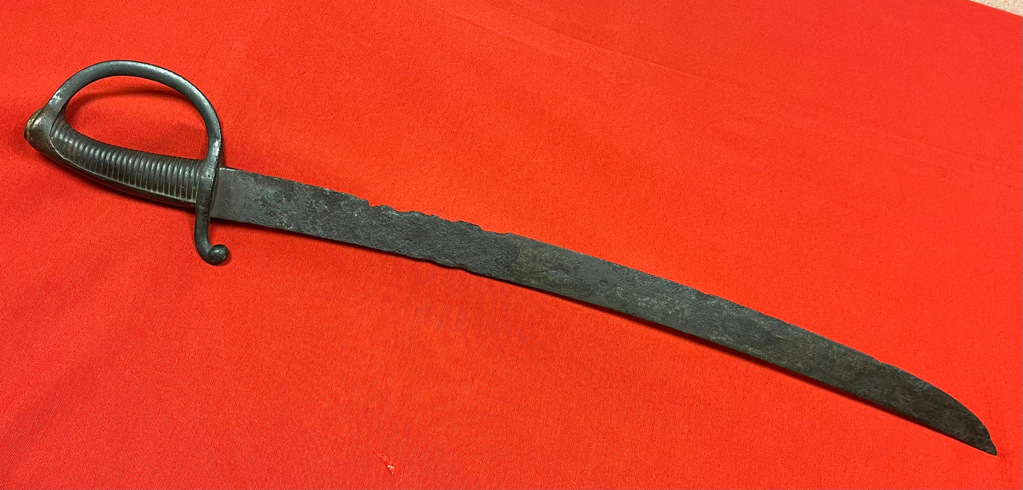 French M1804 Naval Cutlass-Sword Briquet “Relic” Napoleonic War Era 1803-1818