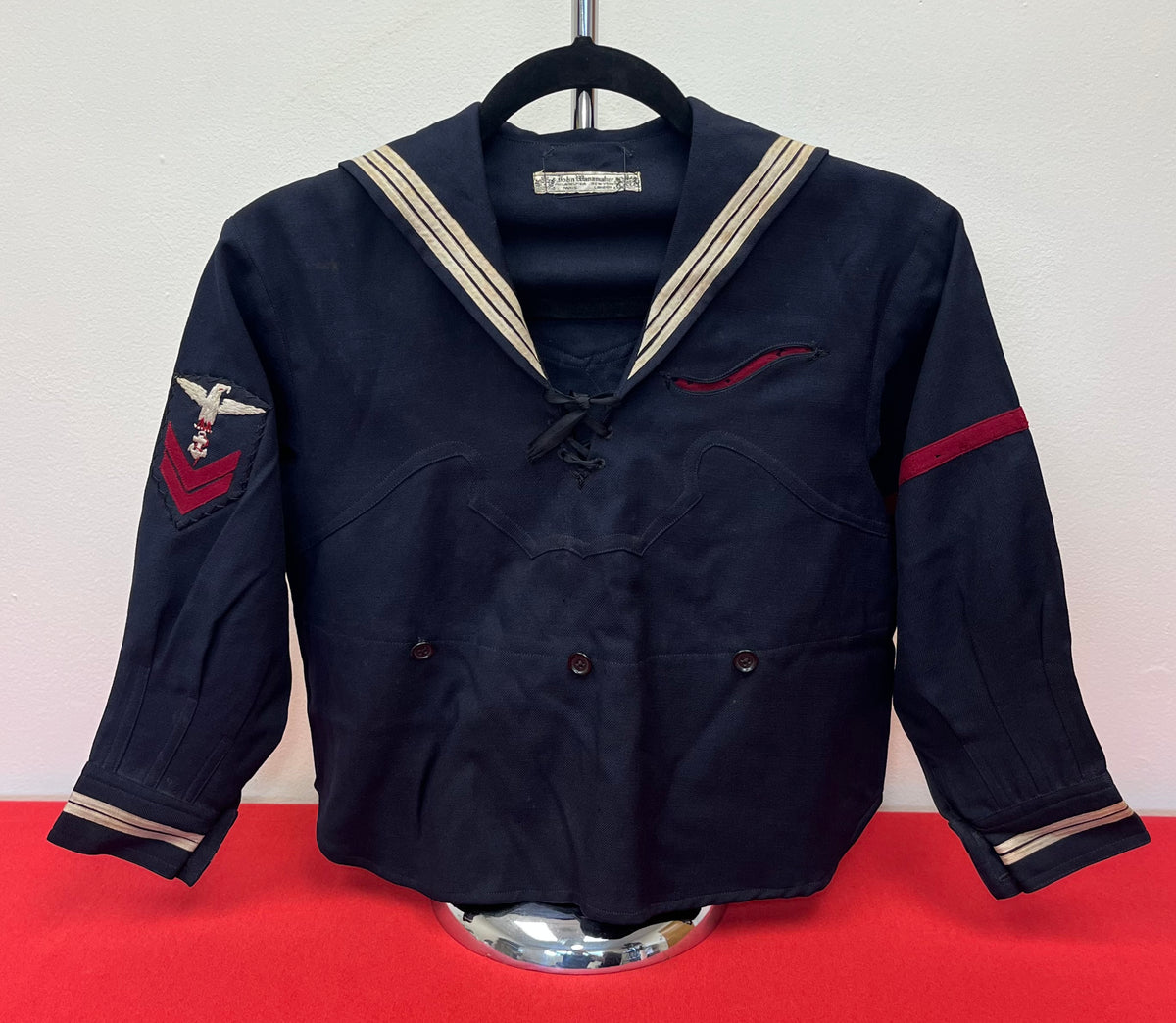 WW1 / WW2 U.S. Child's Navy Uniform Jumper & Cap by John Wanamaker