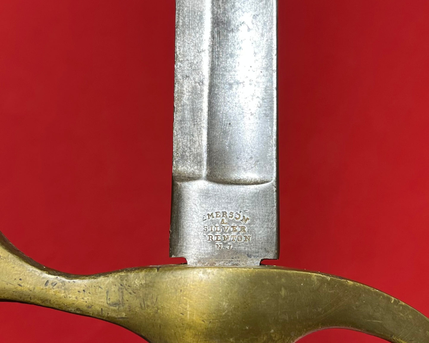 M1840 MUSICIAN’S SWORD BY EMERSON & SILVER DATED 1863 - Civil War Era