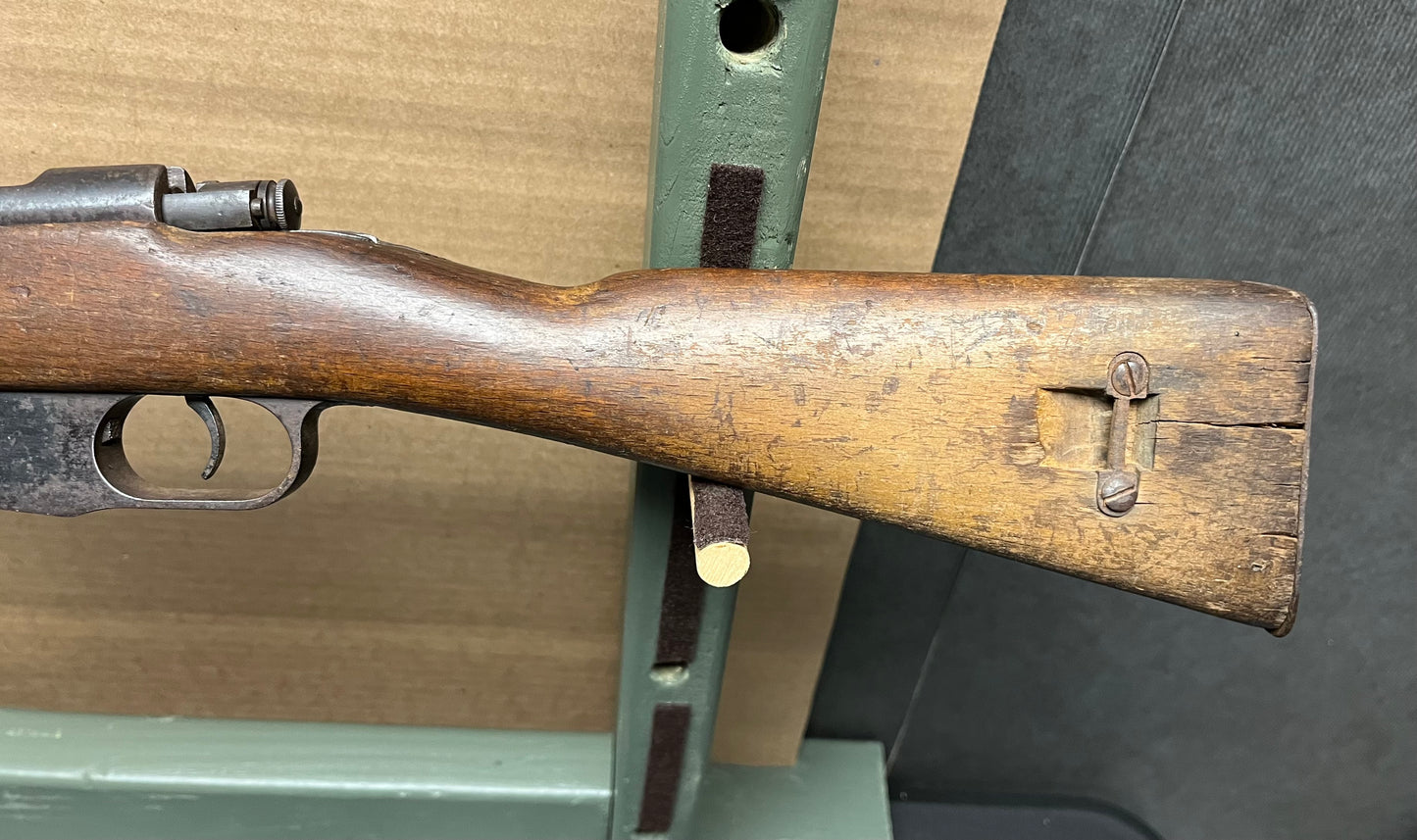WWll Italian ONB Fascist Youth Balilla Blank Firing M1891 Carcano Child’s Training Rifle