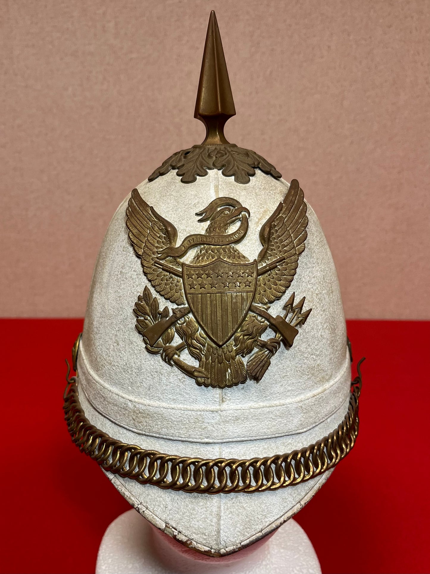 M1880 U.S. Infantry Pith Spiked Helmet - Battlefield Military Museum Gettysburg