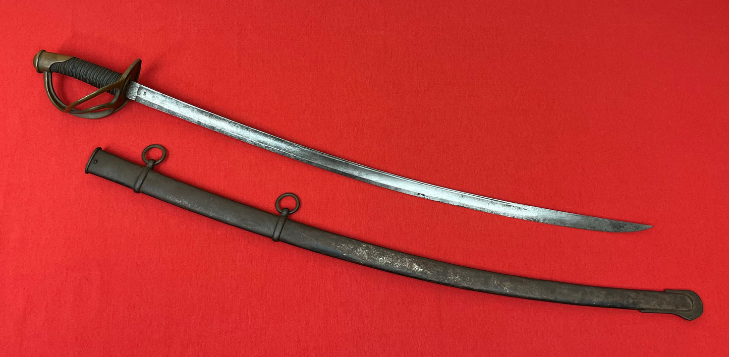 Authentic M1860 U.S. Civil War "Wrist Breaker" Cavalry Saber/Sword