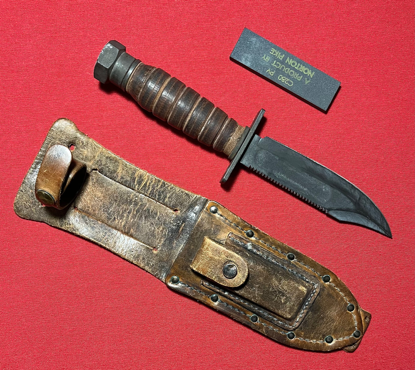 Vietnam Era U.S Pilot Survival Knife by Camillus Dated 5-1973