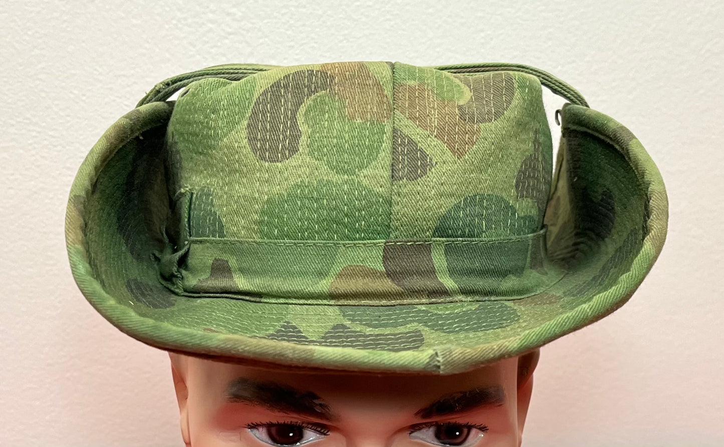 Original U.S. Vietnam War Era Boonie / Slouch Hat W/I Patch  1960’s Camouflage