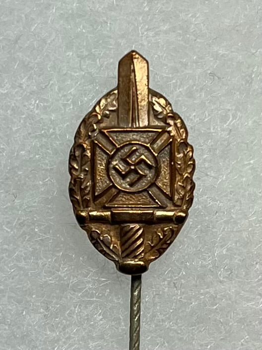 WW2 German NSKOV Wounded War Veteran Member Stickpin
