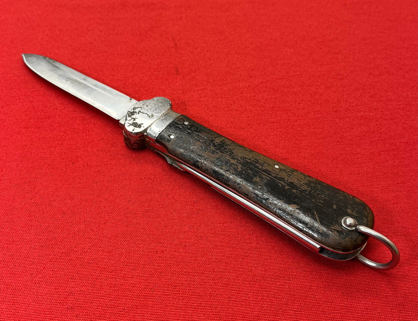 WWII German 1st Model Luftwaffe Fallschirmjäger Gravity Knife by Paul Weyersberg & Co